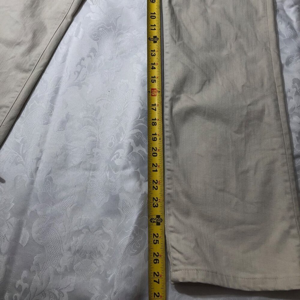 LRL Lauren Jeans Co. Women's FIve Pocket White Jeans Size 14 #NewEnglandCasual - Picture 12 of 13